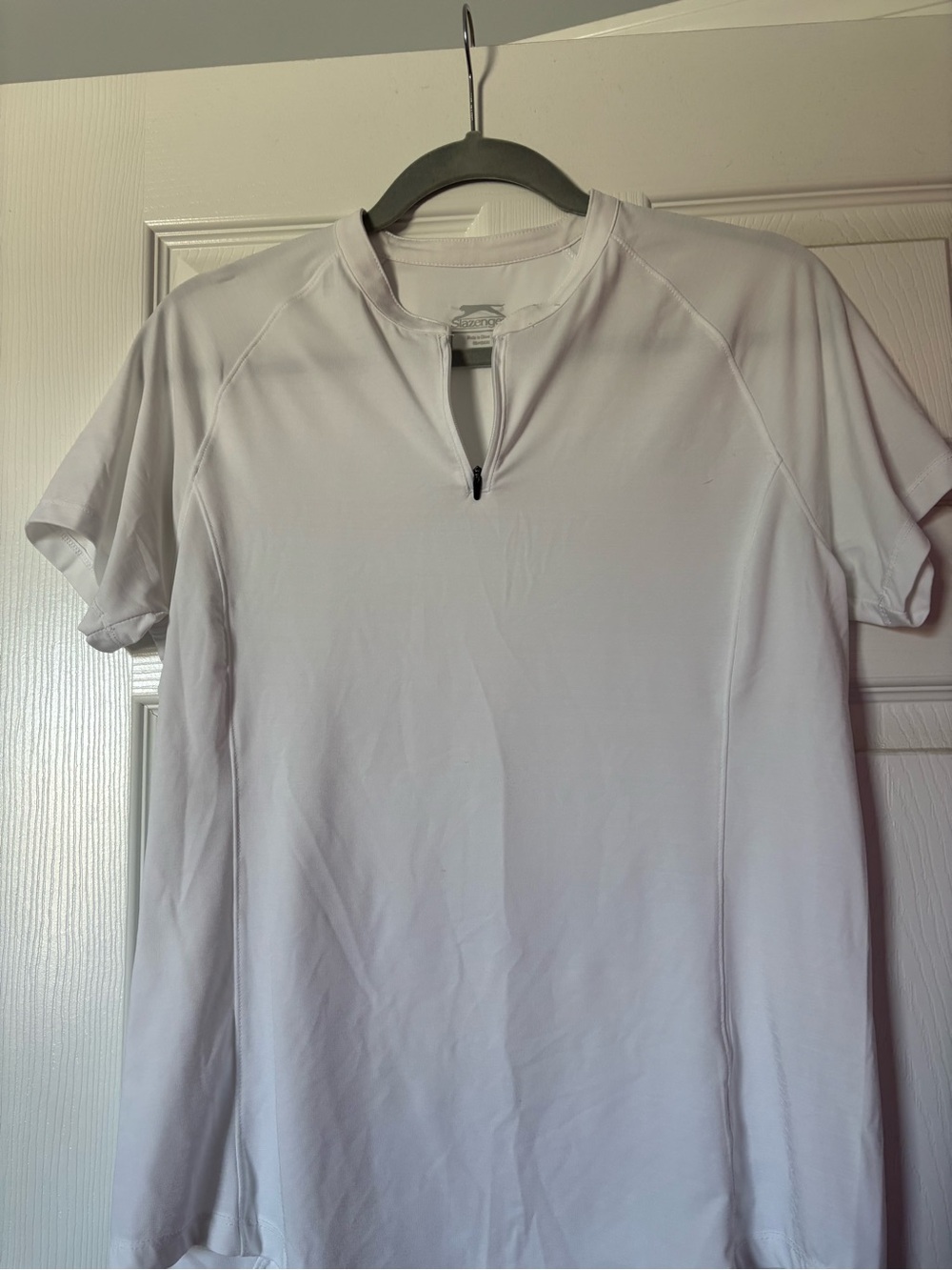 Slazenger Women's Short Sleeve Athletic Tee in Light Pink